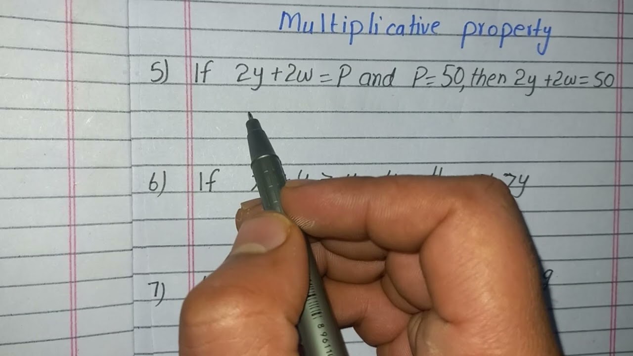 Exercise 1.1 question 4 identify the properties of equality and inequality |NBF| class 9th