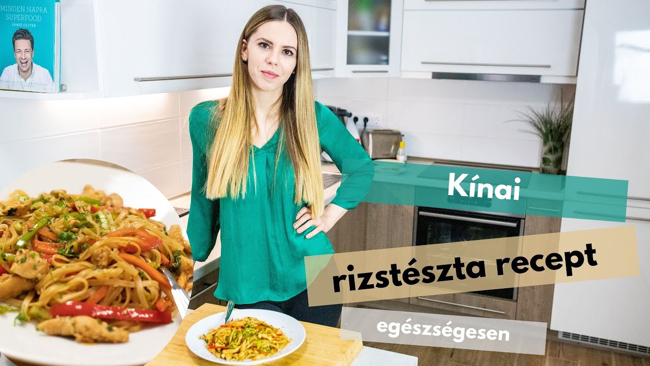Kedvenc EGÉSZSÉGES rizstészta ✅😉 receptem│Kínai rizstészta