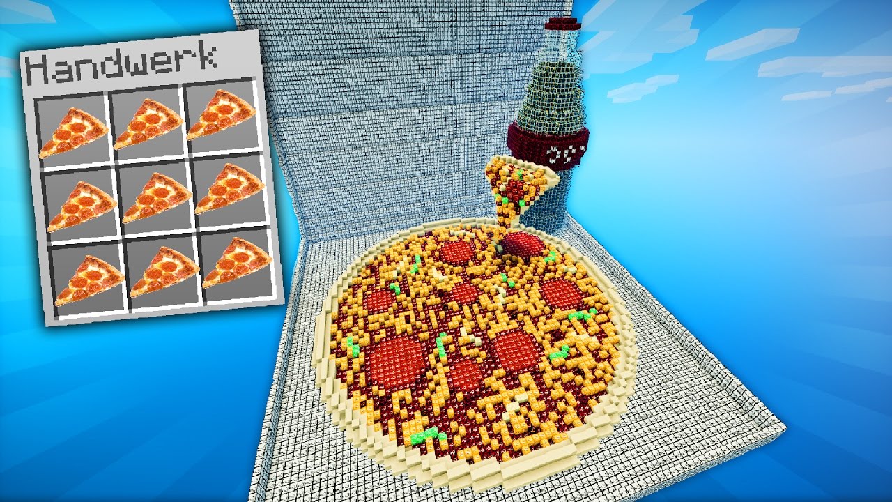 GIGA PIZZA + COLA LUCKY BLOCKS BATTLE