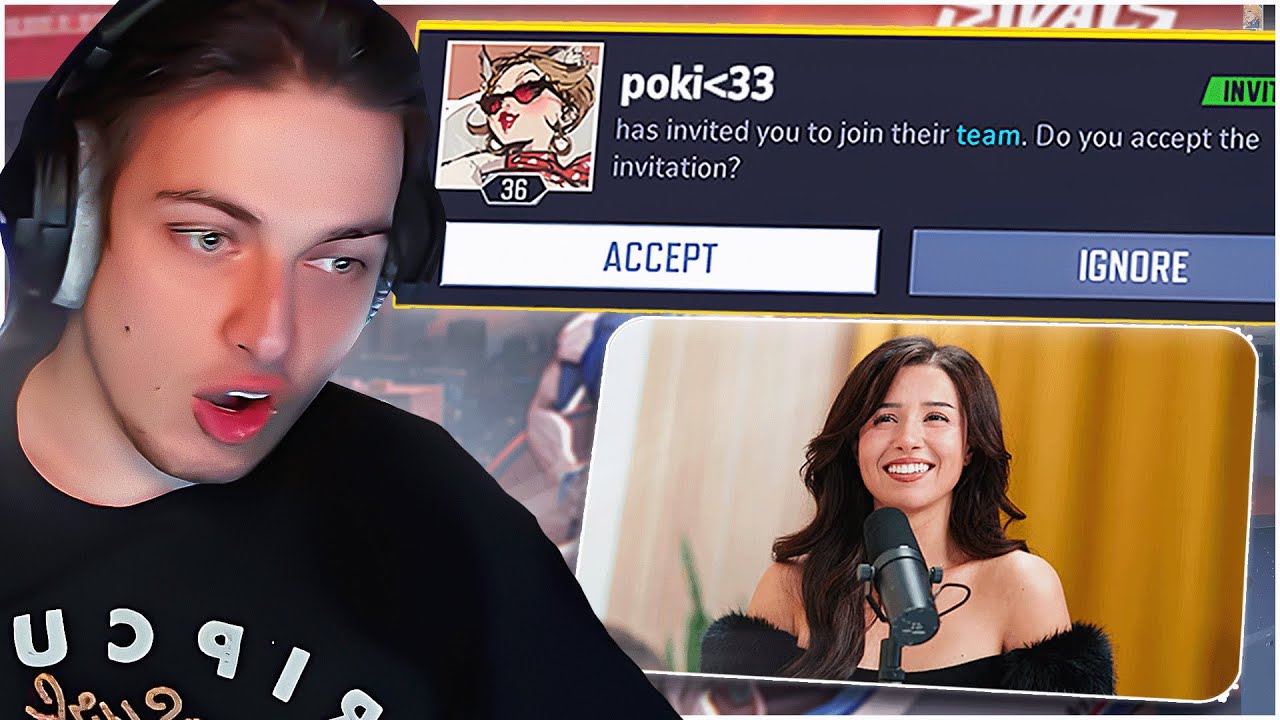 So Pokimane Invited Me To Play Marvel Rivals...