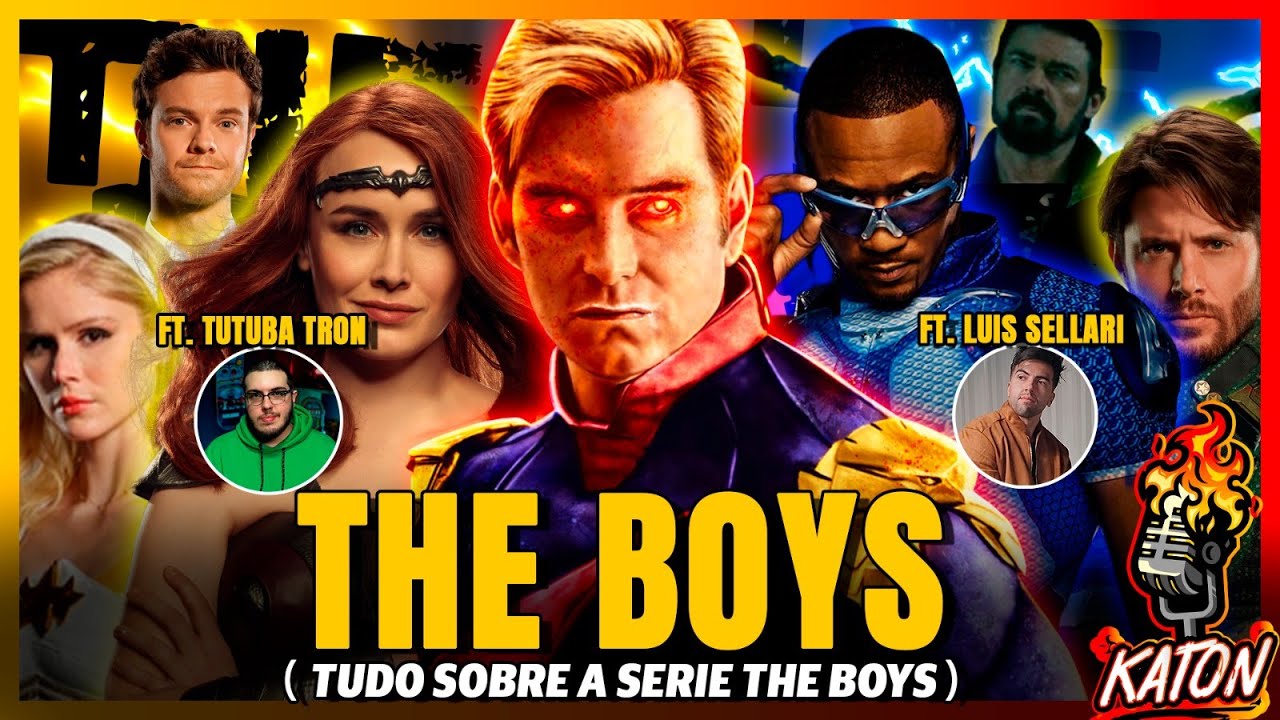 THE BOYS VIROU LIXO?!🔥SÉRIE se RENDEU a LACRAÇÃO? ft @TutubaTron e @Hero_Mania  - KATON Podcast #114