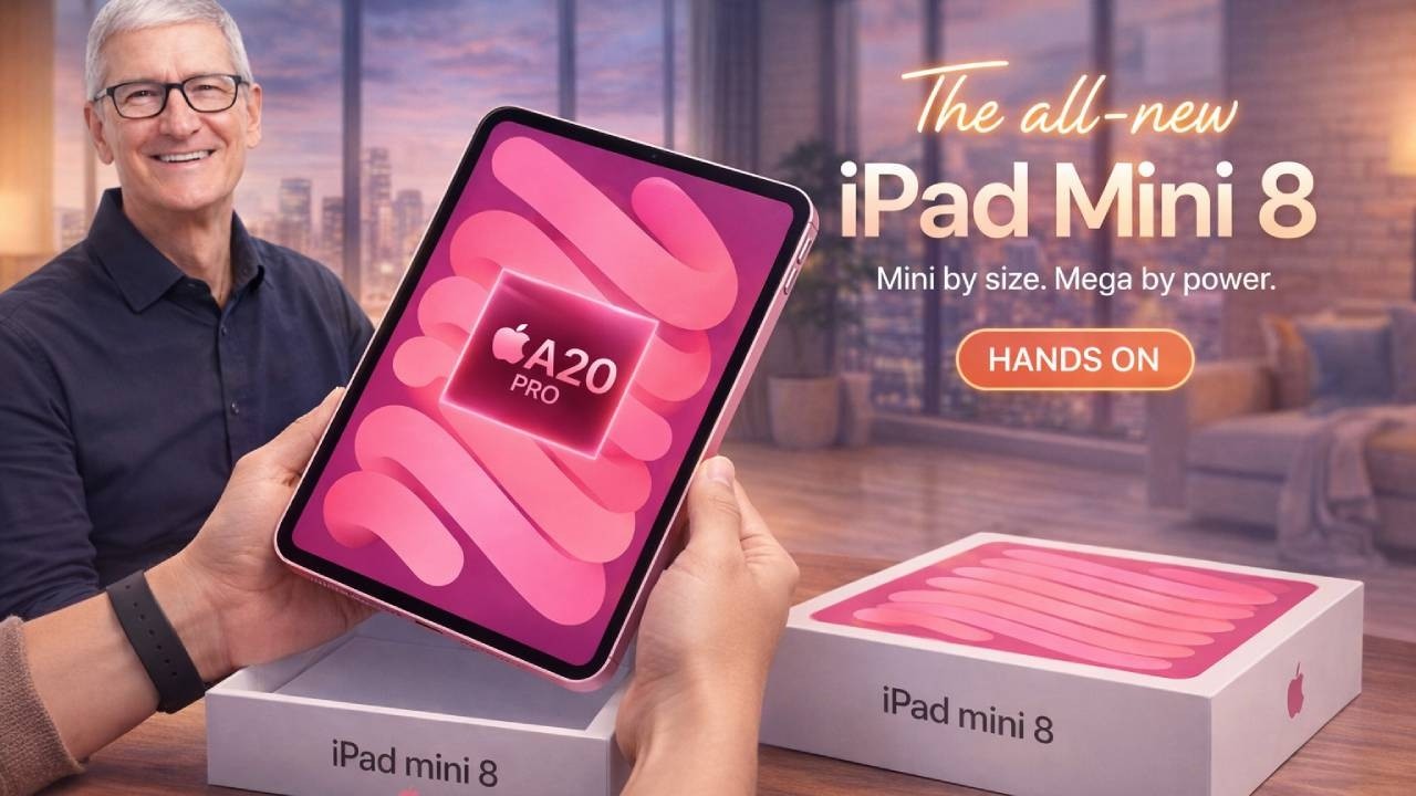 Дата выхода iPad Mini 8 с OLED-экраном ПОДТВЕРЖДЕНА &mdash; раскрыты новые скрытые функции!😍
