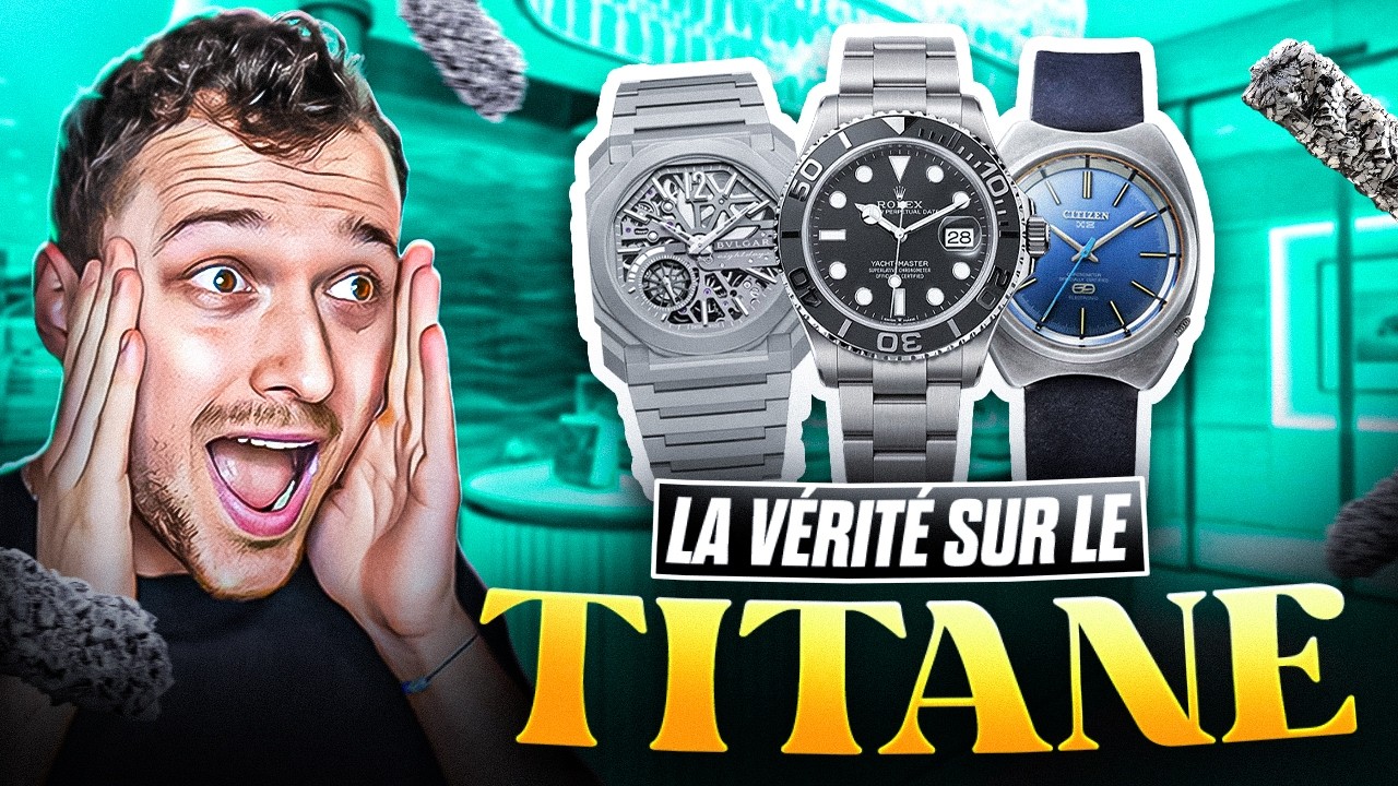 L’intégrale des montres en Titane : Le guide définitif