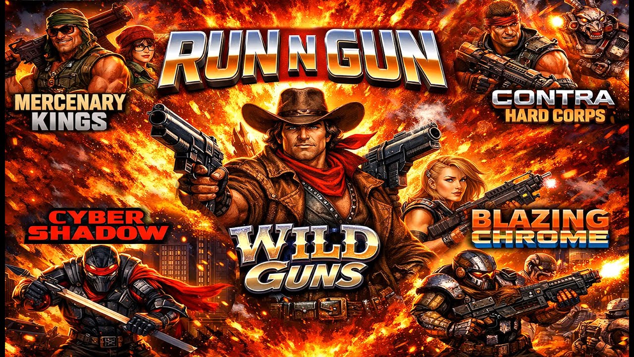 16 EPIC Run n Gun Games on Nintendo Switch Worth Every Shot