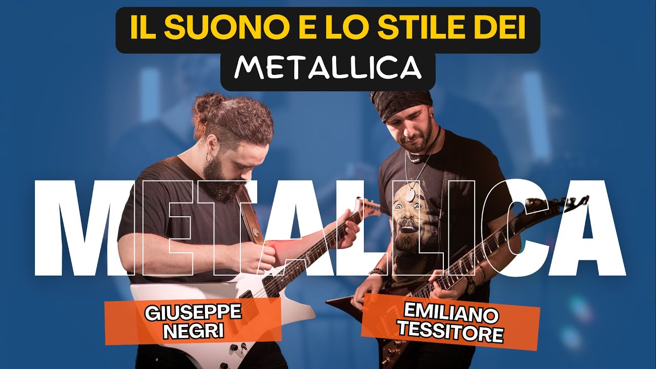Il suono e lo stile dei METALLICA - Live Streaming @Musicoff Studios