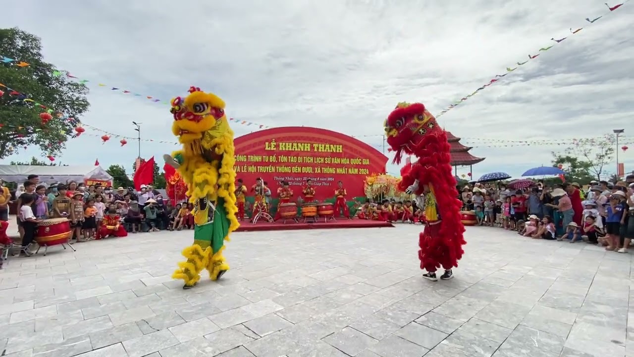 Múa Song Lân cực hay 