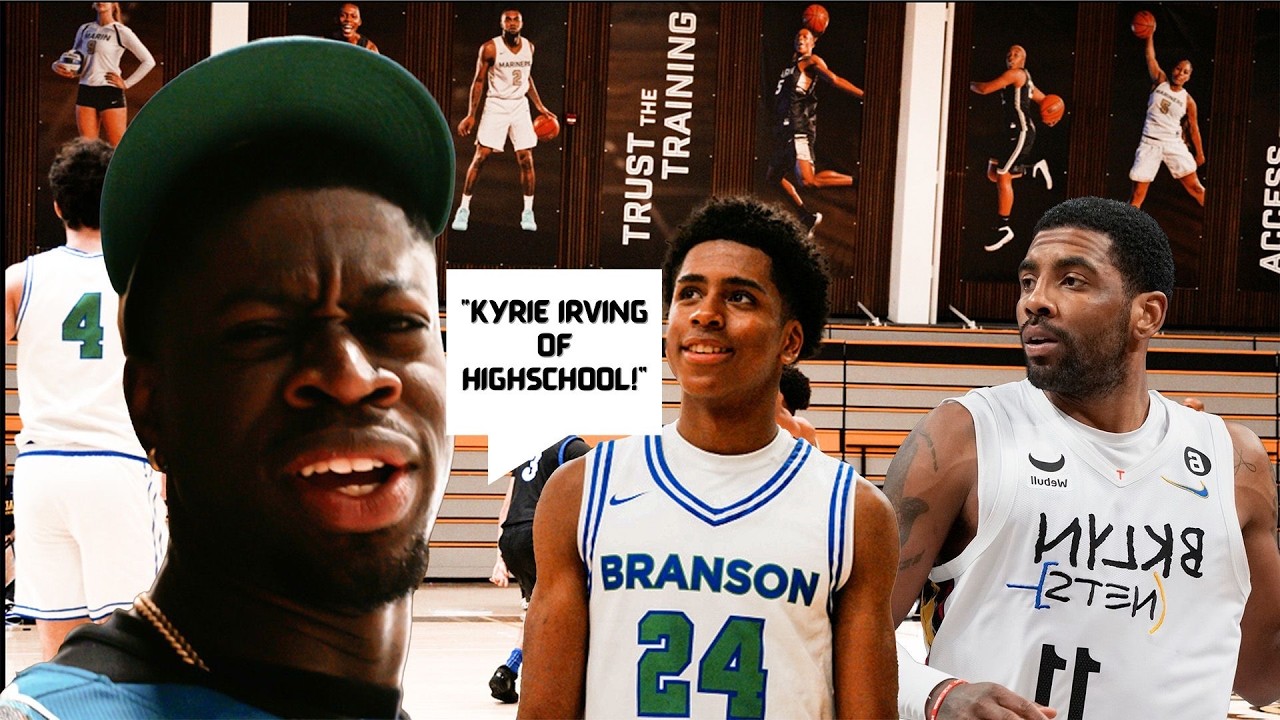 KYRIE IRVING little Brother !                FOLLOW ME ON   TikTok :realcoachcarl   IG:coach_carl2