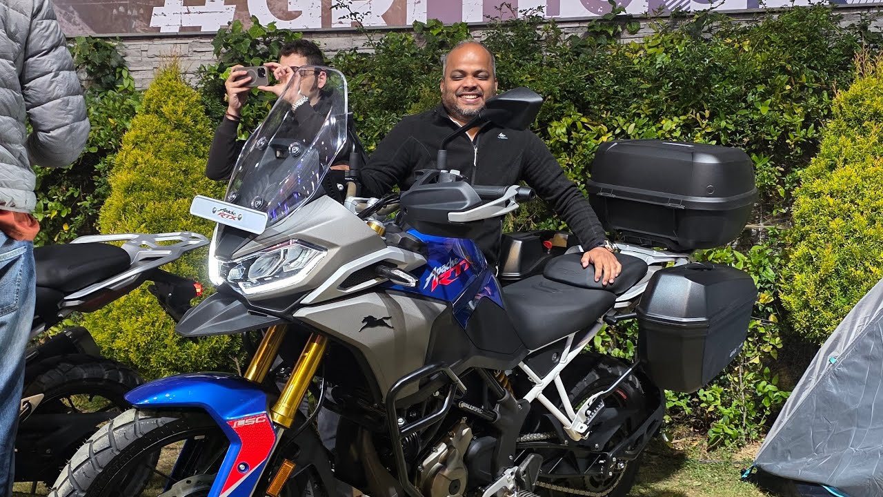 TVS Apache RTX - ADV Touring Accessories Loaded