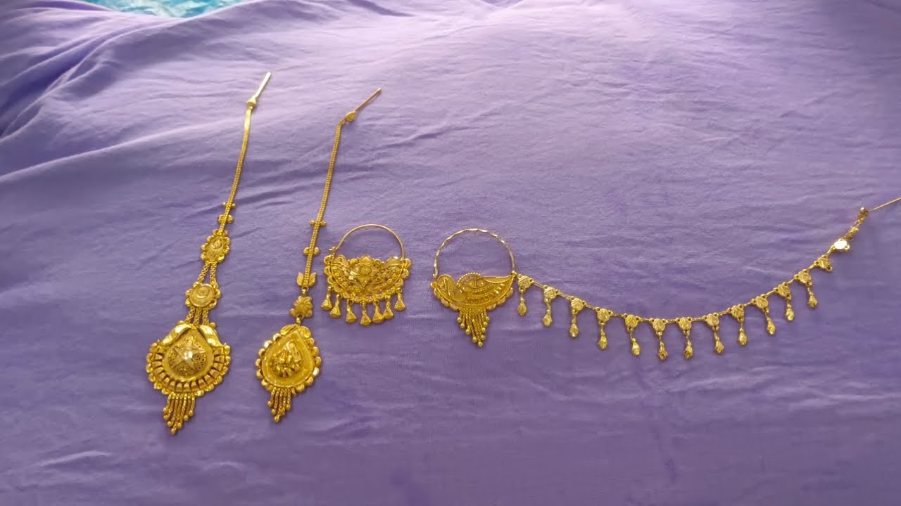 सोना का दुल्हन नथिया और टिका.  Sona Ka Dulhan Nathiya Or Tika #viral