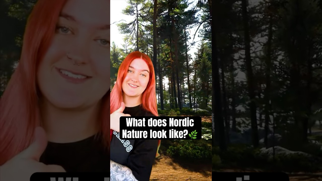 What does Nordic nature look like? 🌿 #nordiccountries #nature