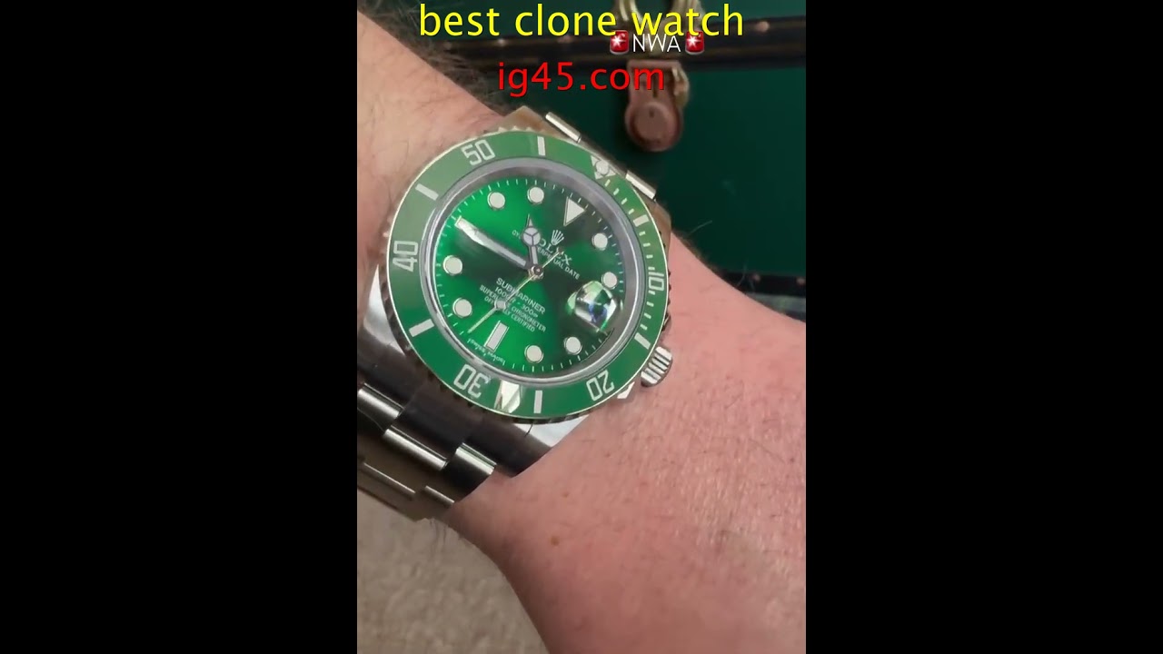 top clone  rolex $580 submariner Hulk, so I got a new one! #rolex #rolexsubmariner