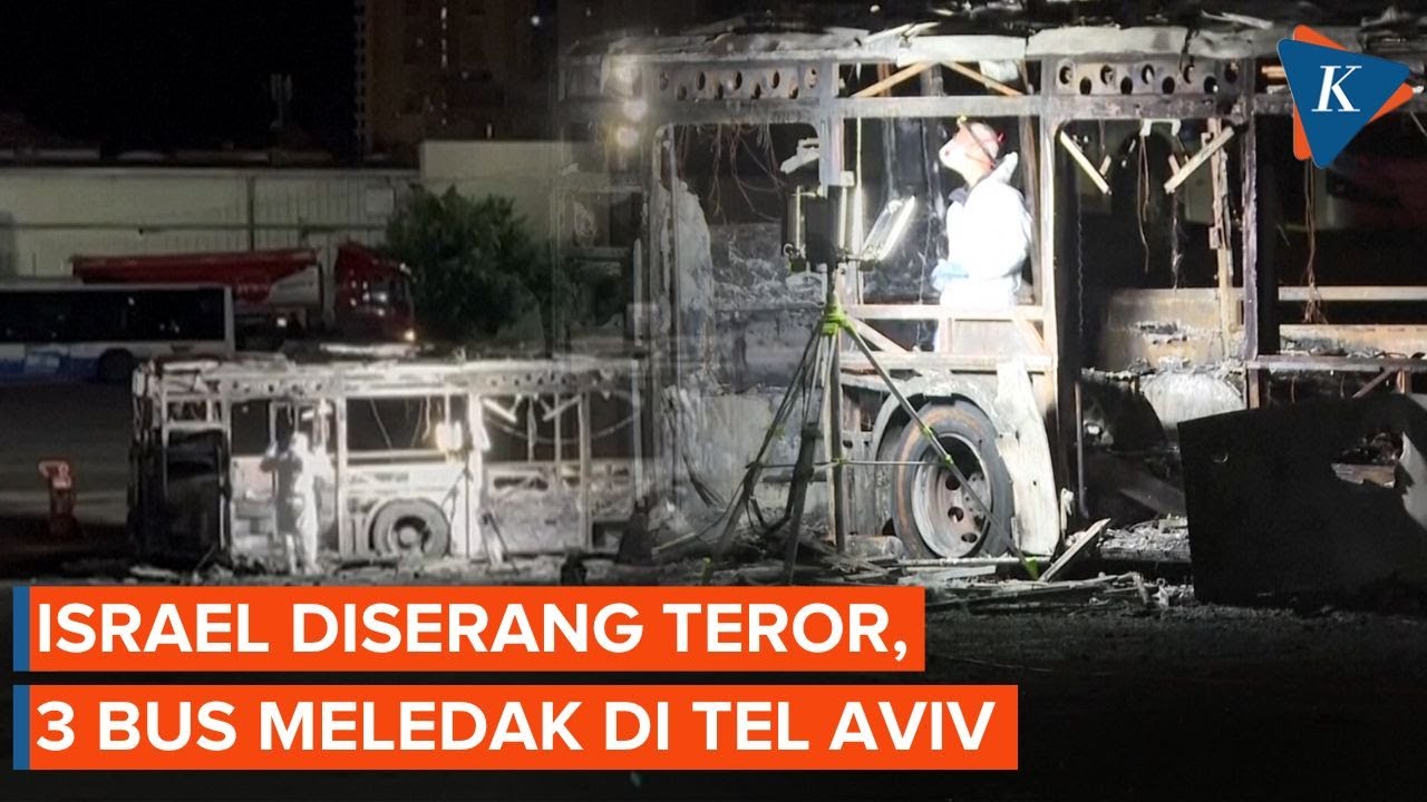 Israel Diserang Teror Bom, 3 Bus Meledak di Tel Aviv