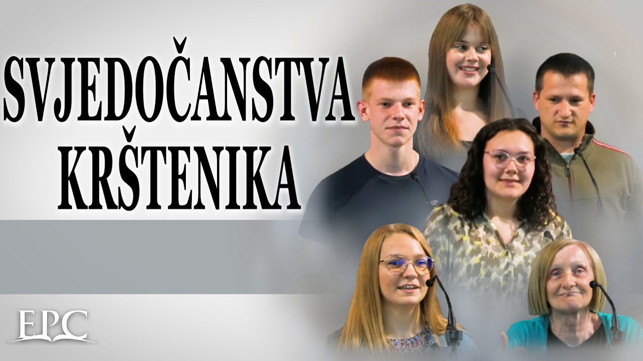 3.5.2023 | Srijeda | Svjedočanstva krštenika