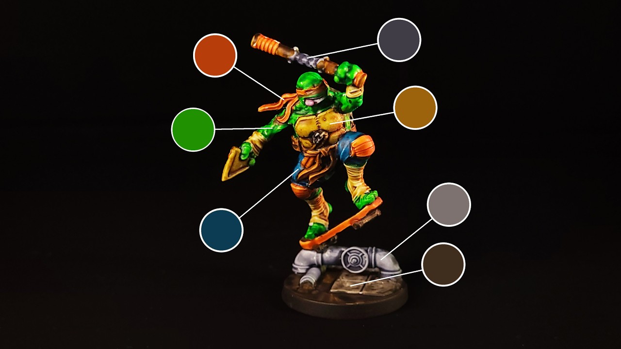 UNMATCHED: MICHAELANGELO | How to Paint Beginner Tutorial