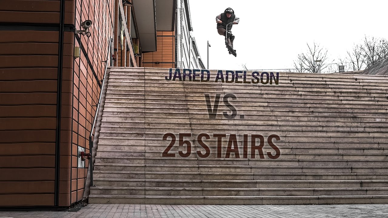 WORLD'S BIGGEST STAIRSET EVER JUMPED | Jared Adelson Vs. Lyon 25
