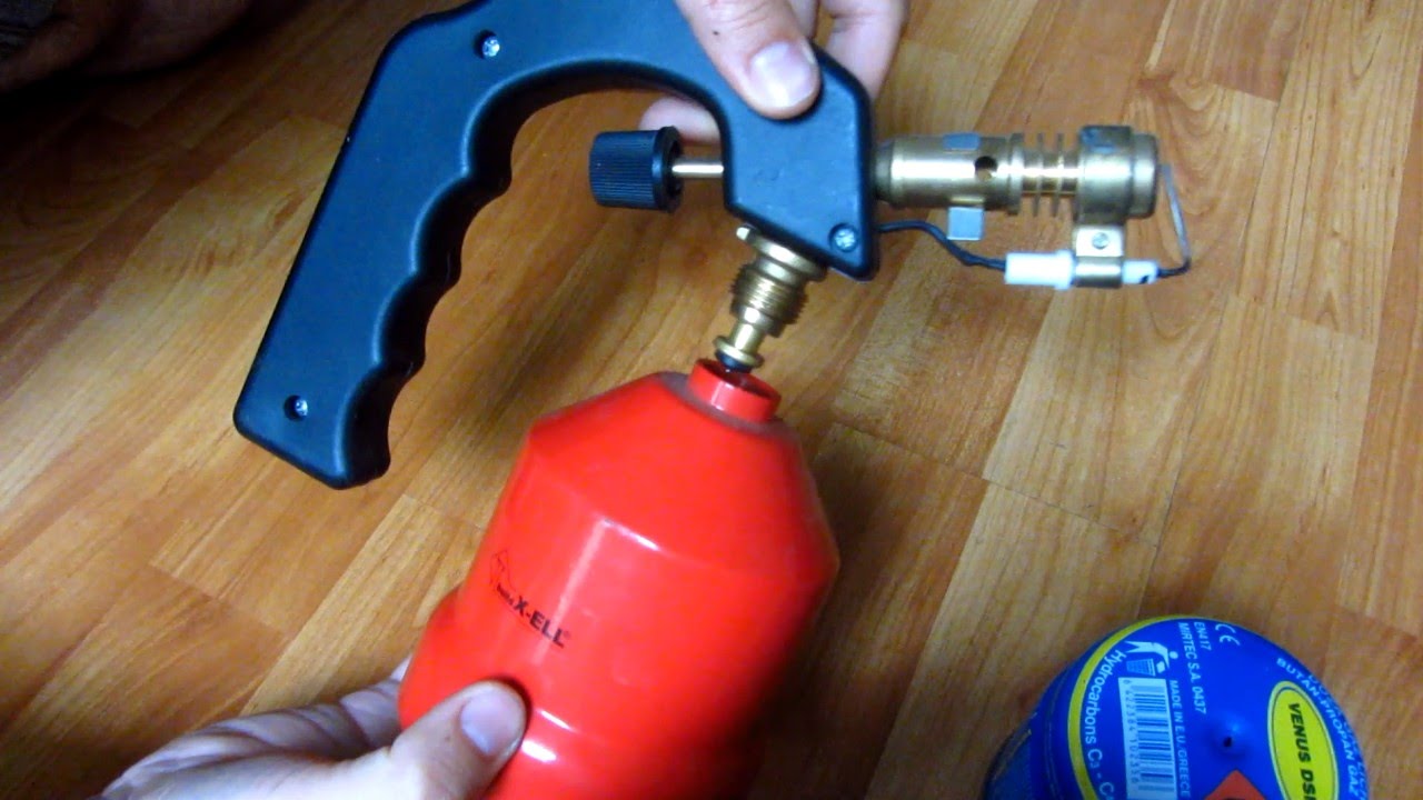 How to Replace Propane Butane Torch Cartridge (C200)