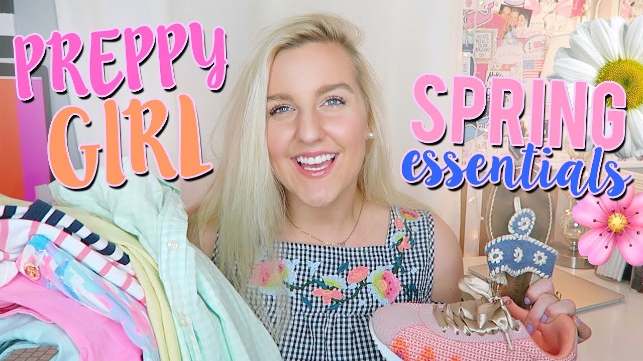 PREPPY GIRL SPRING ESSENTIALS 2018 (Lilly Pulitzer, Vineyard Vines, J.Crew & MORE) || Kellyprepster