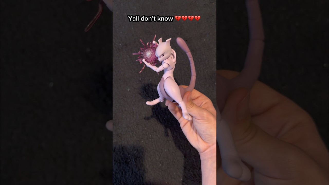 MEWTWO REVIEW 🔥🔥 #fyp #actionfigures #collection #pokemon #supersmashbros