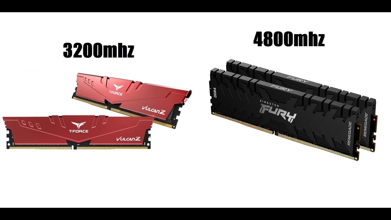 3200 Mhz Ram vs 4800 Mhz Ram (DDR4)