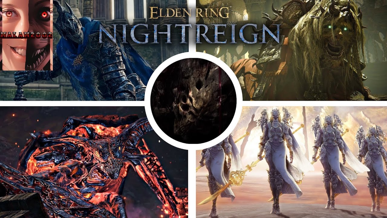 All Night Bosses Solo Boss Fight (PS5) - Elden Ring Nightreign The Forsaken Hollows
