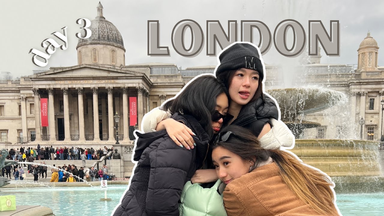 CHILL DAY OUT IN LONDON (TRAFALGAR SQUARE + COVENT GARDEN)