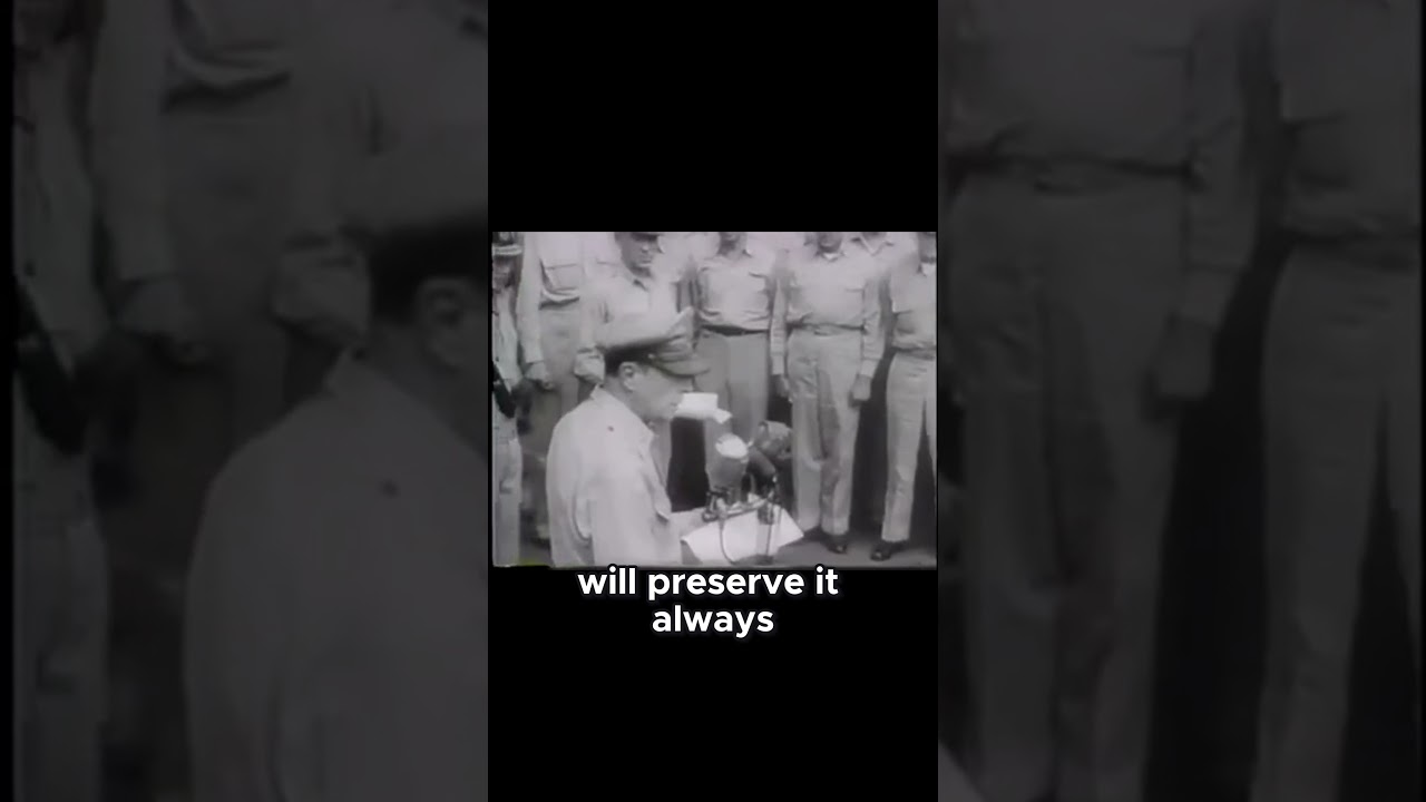 General MacArthur's Prayer for Peace: Rare Historical Footage