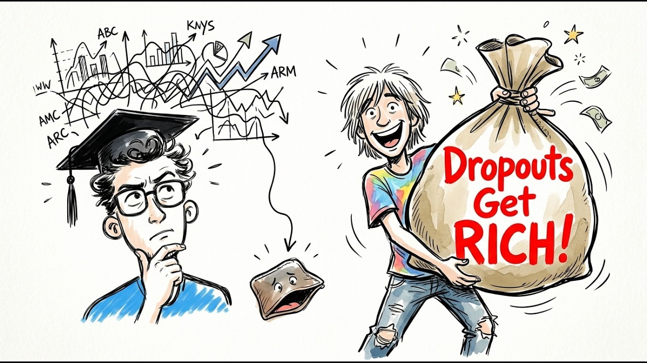 Why Harvard Graduates Go Broke While High School Dropouts Get Rich