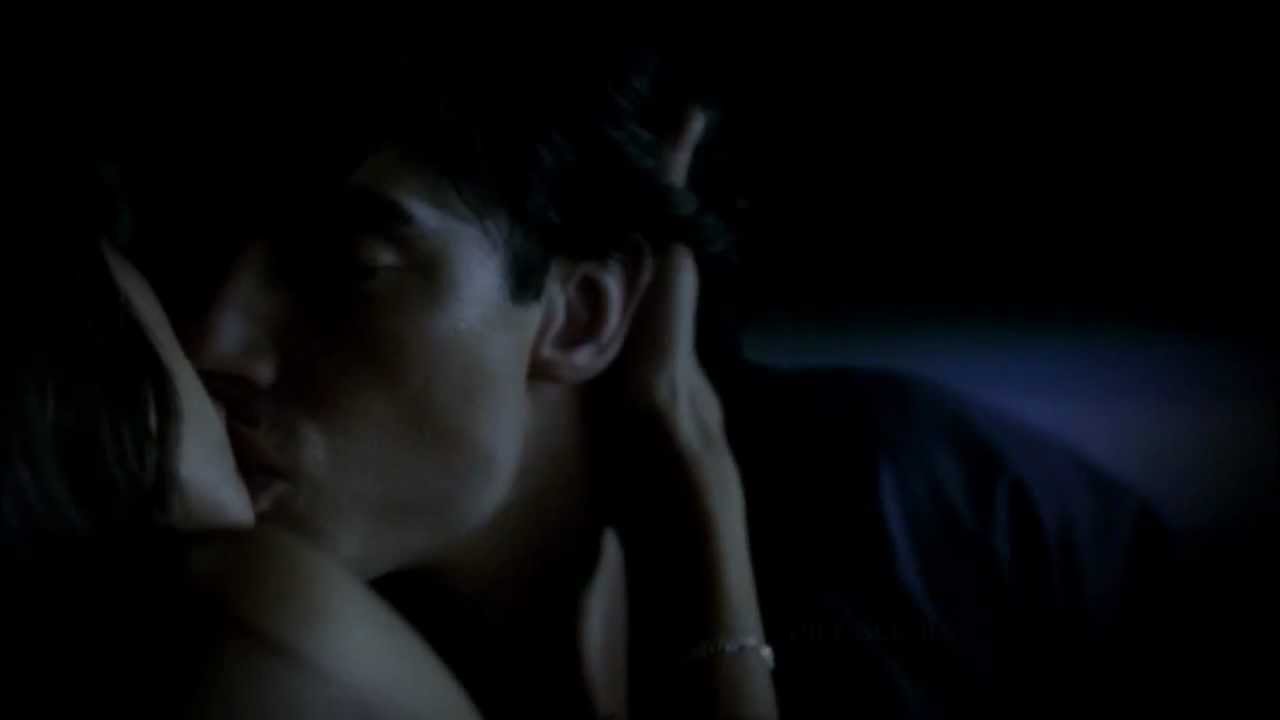 Damon & Katherine Hot Kiss Scene S03E05  (FULL)
