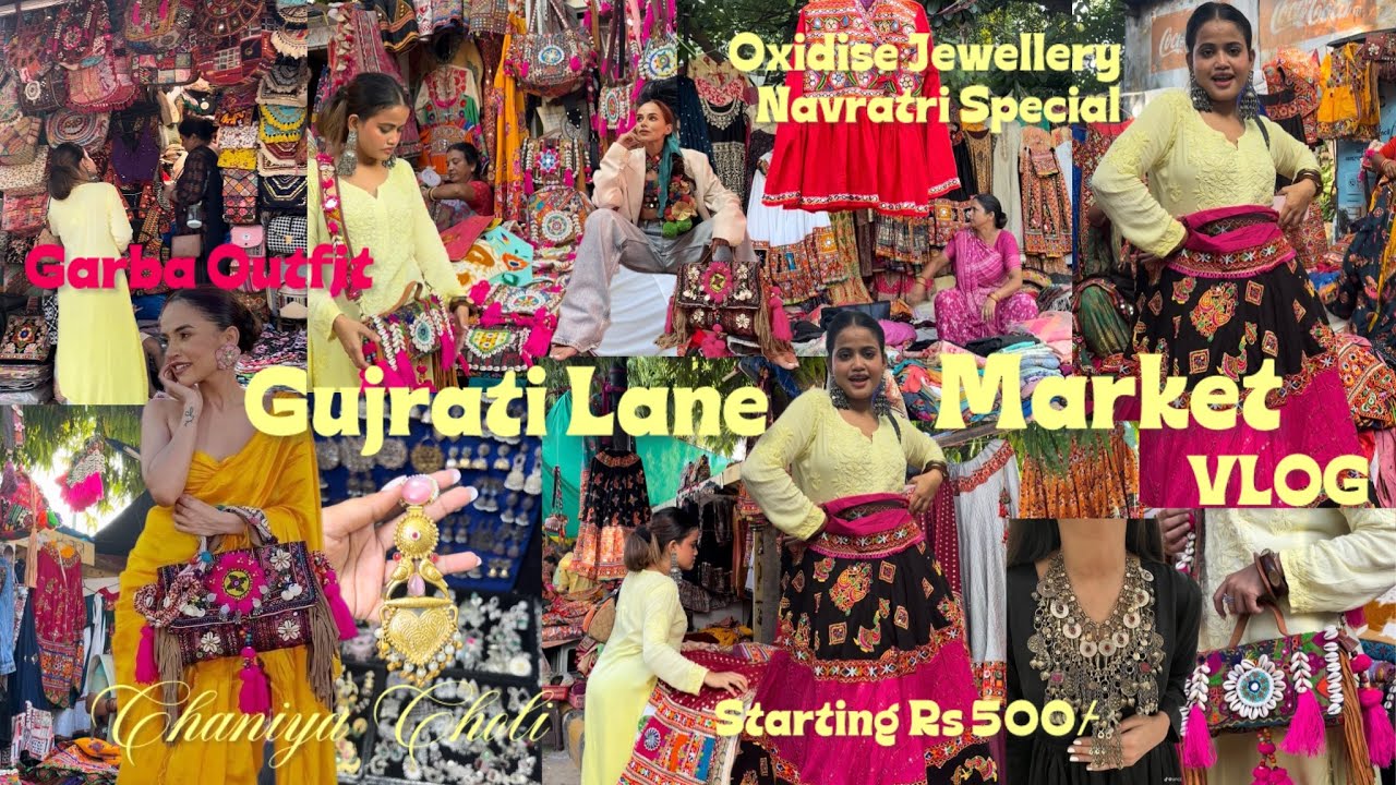 JANPATH MARKET DELHI VLOG || NAVRATRI CHANIYA CHOLI || BEST MARKET FOR OXIDISED JEWELLERY, BOHO BAG