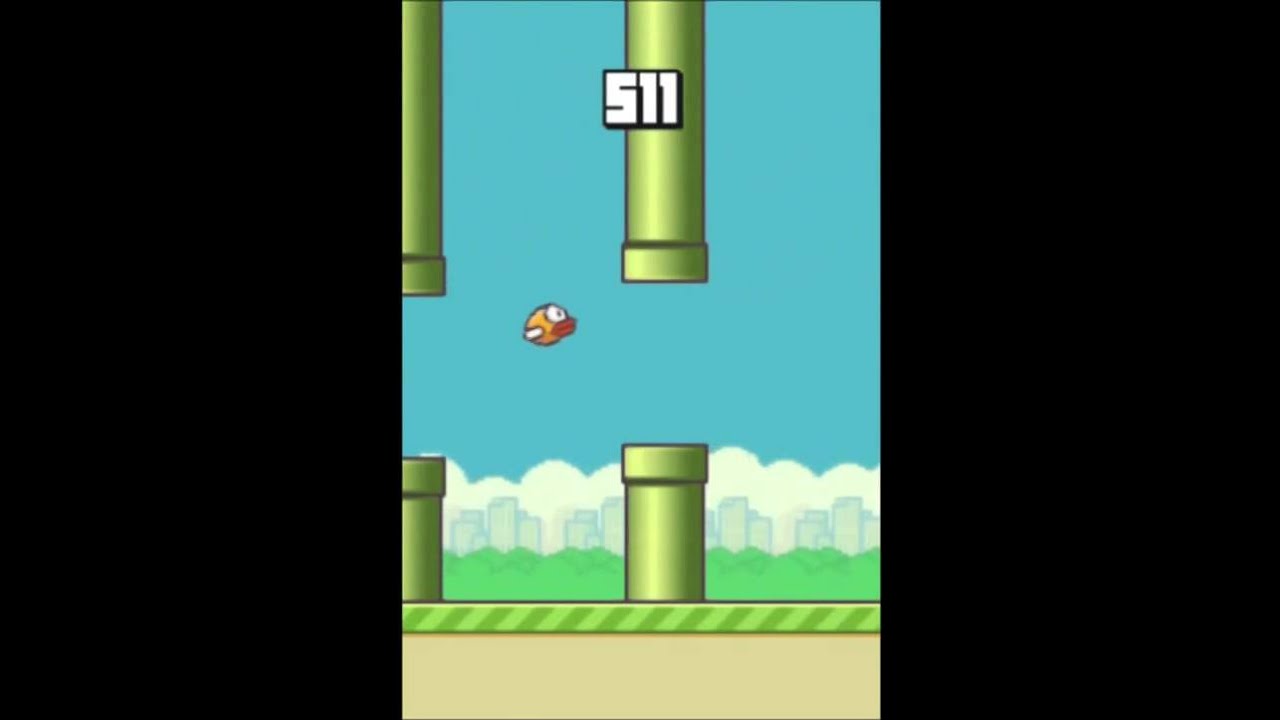 The real end of Flappy Bird lvl 1000 !!!!!!!! WORLD RECORD