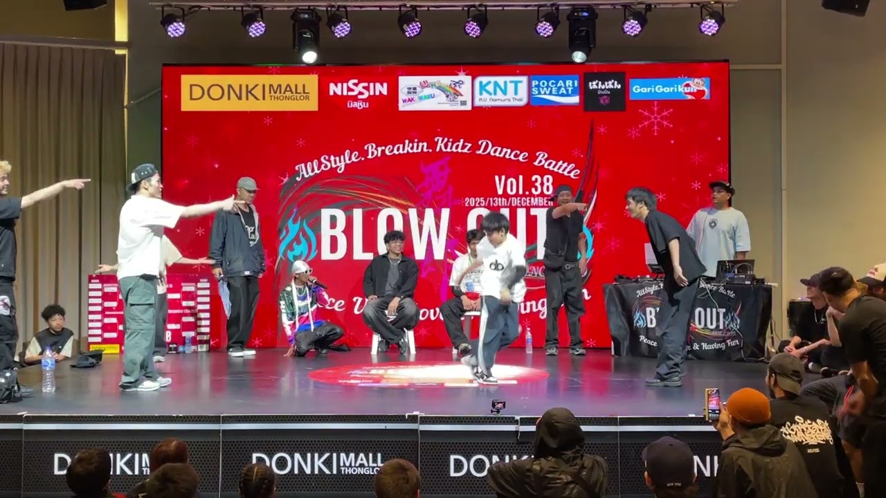 BLOW OUT Vol.38 Breakin' MIX 2on2 Top4 Tiebreak Steel&Howling vs Scrumpman &MAX