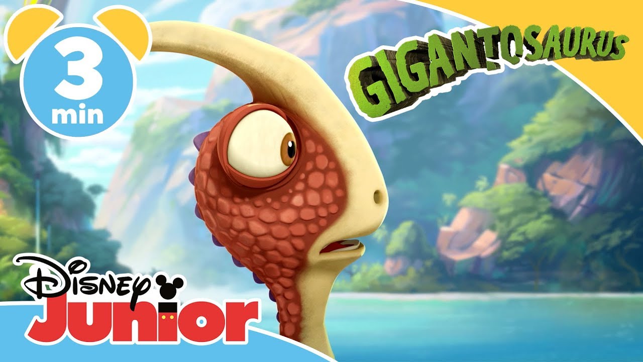 Gigantosaurus | Vandskr&aelig;k 🐠 - Disney Junior Danmark