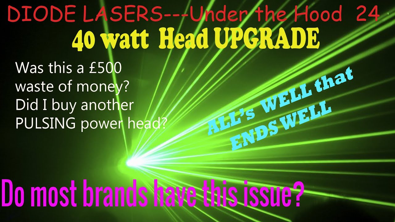 Diode lasers....Under the Hood 24