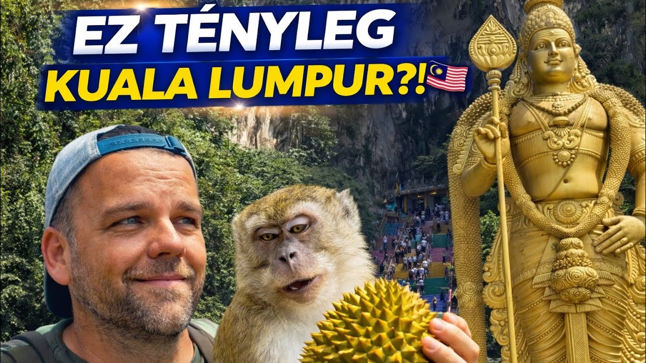 🇲🇾 MAL&Aacute;J K&Ouml;R&Uacute;T E04 - KUALA LUMPUR 2/1 I Nagycsal&aacute;d a nagyvil&aacute;gban