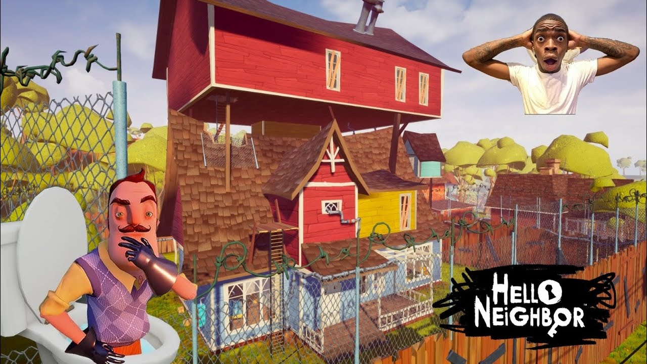 KOMŞUNUN YENİ EVİ BİR HAPİSHANE! 🔒 | Hello Neighbor Bölüm 2