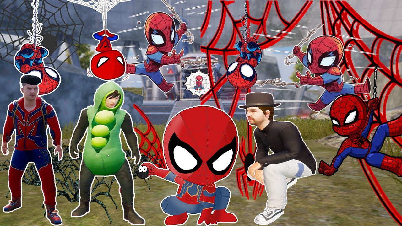 فلم ببجي موبايل : صديقي سبايدرمان الصغير !!؟ 🔥😱