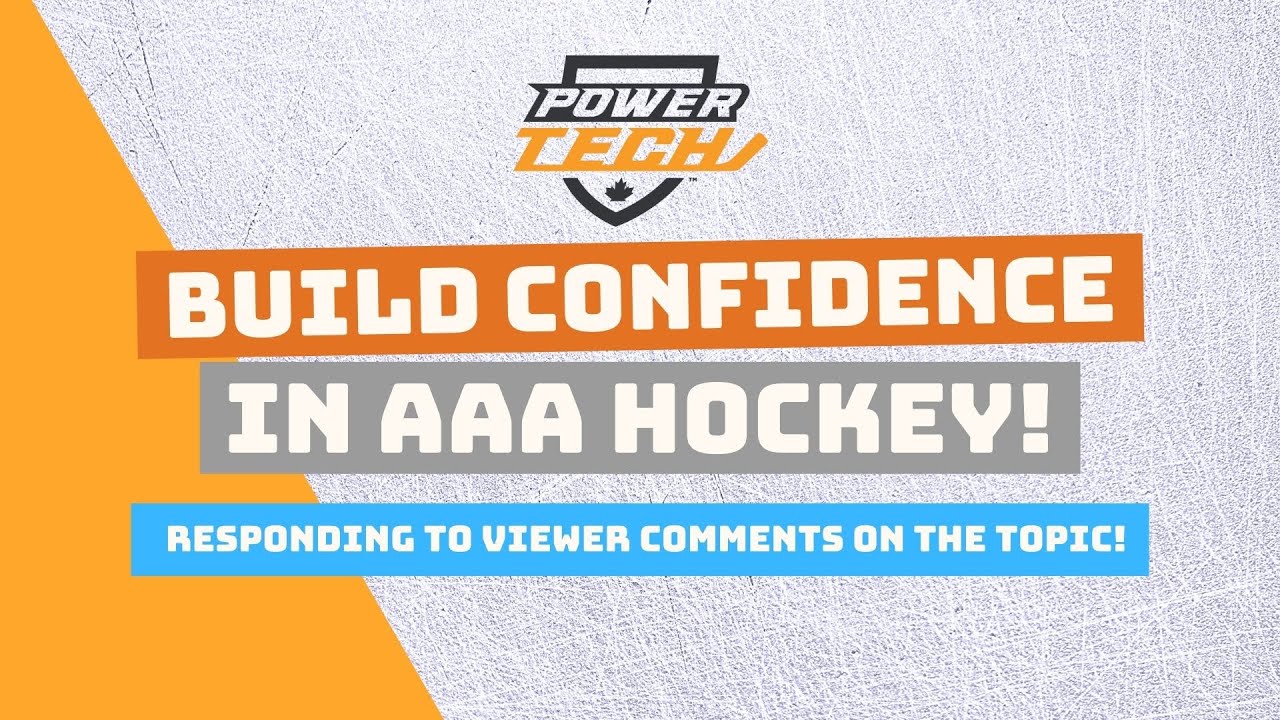 AAA hockey and how to BUILD CONFIDENCE | Strategies to help your kid succeed!