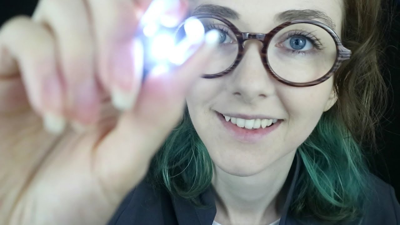 Skin and Eyebrow Treatment (ASMR)