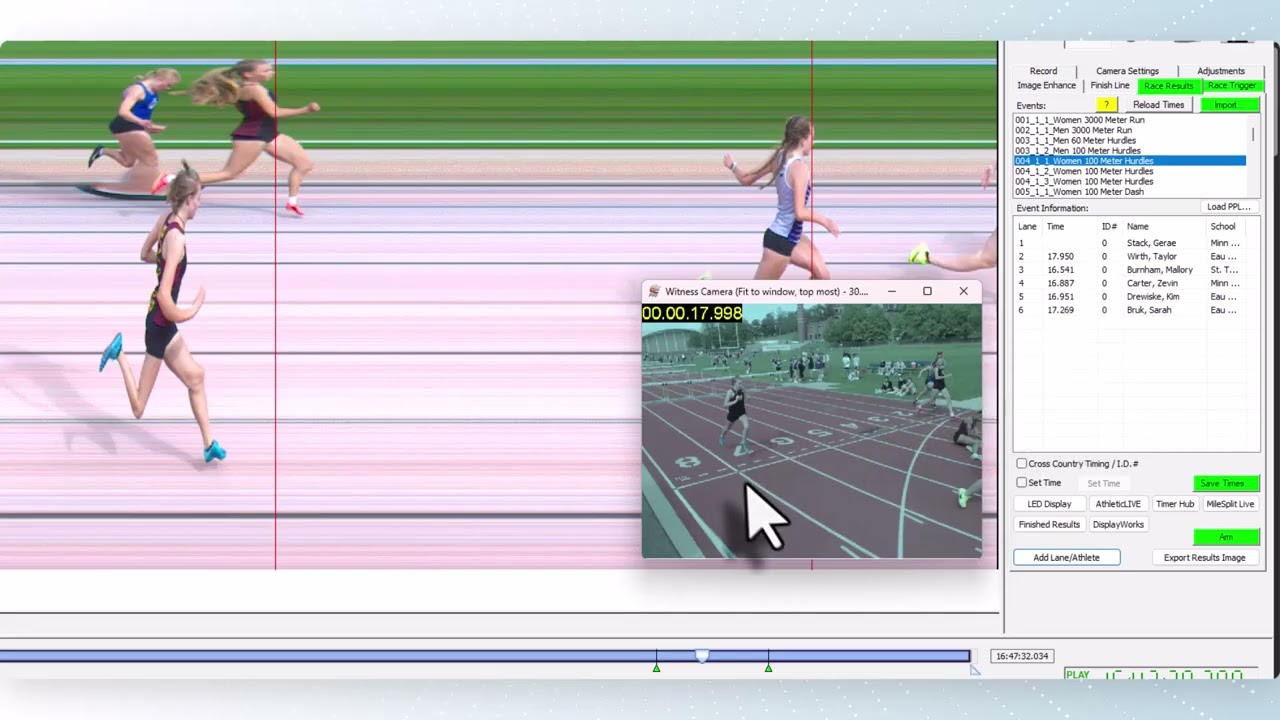 Timing Software Version 6.2.2026 Walk Around Video