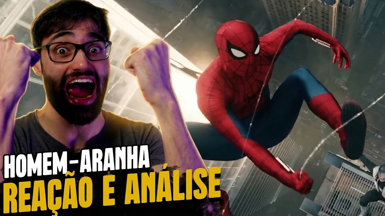 MELHOR DO QUE ESPERAVA! HOMEM-ARANHA UM NOVO DIA TRAILER - ANÁLISE COMPLETA + REAÇÃO