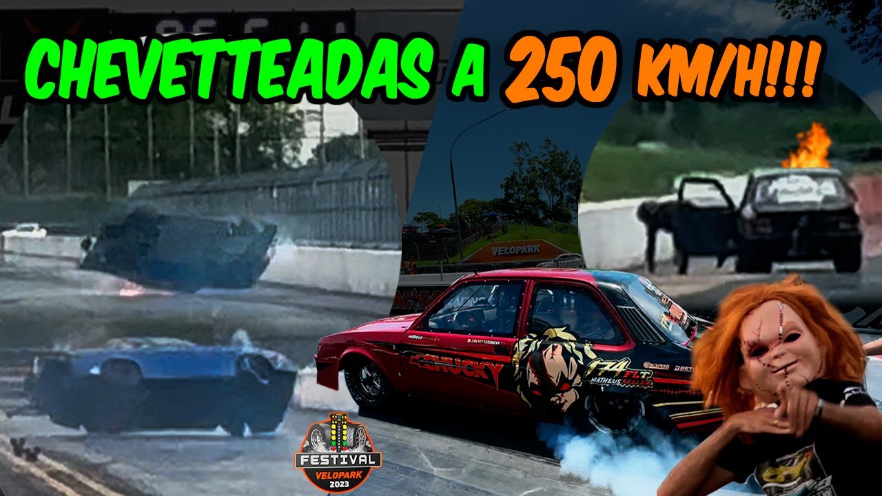 Chevetteadas a 250km/h!!! categoria Força Livre Traseira no Festival Velopark 2023!