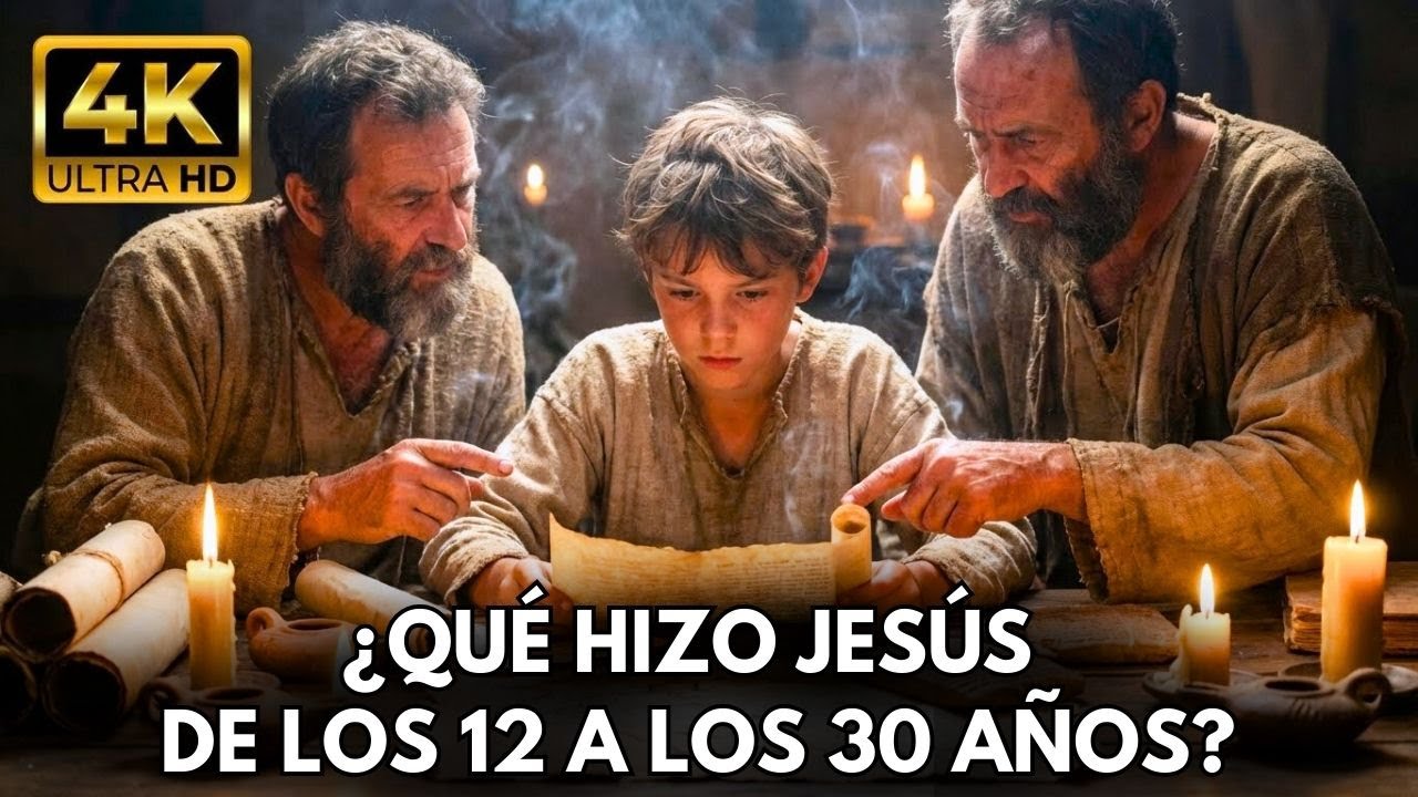 ¿QUÉ HIZO JESÚS DE LOS 12 A LOS 30 AÑOS? | ¡LOS 18 AÑOS QUE LA BIBLIA OCULTA!