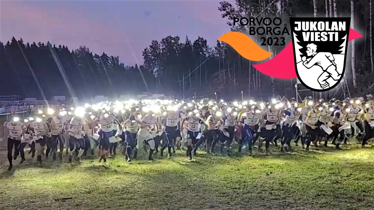 Porvoo Jukola 2023 start