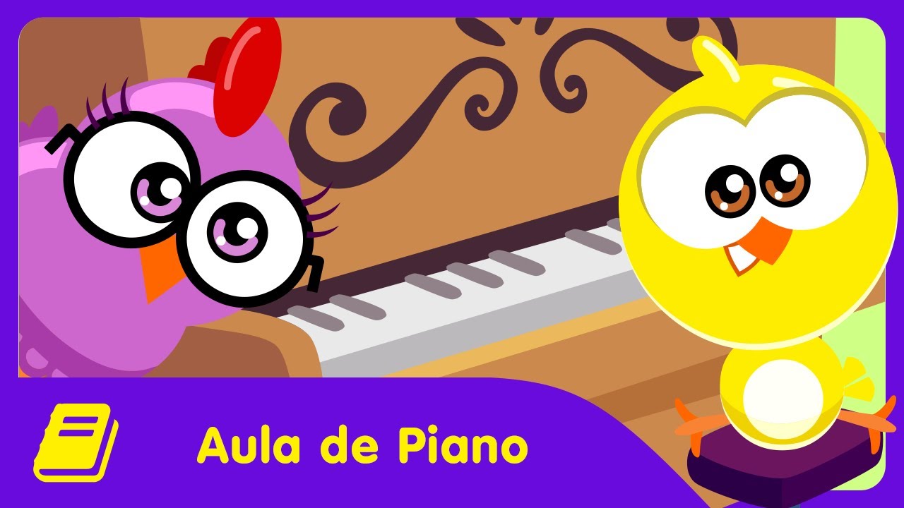 Galinha Pintadinha Mini - Historinha - Aula de Piano