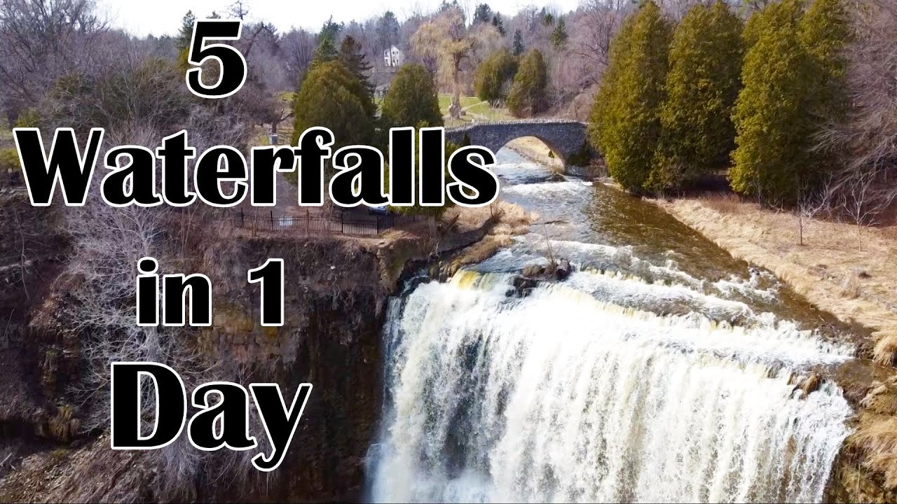 Visiting 5 Waterfalls in 1 Day in Hamilton, Ontario