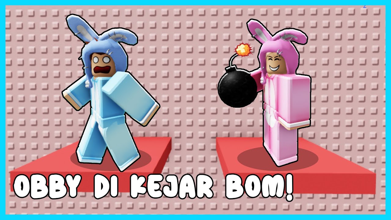 MIPAN & ZUZUZU Bermain Parkour Tower Sambil Di Kejar Bom! ROBLOX