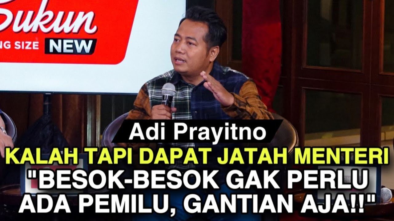 KALAH TAPI DAPAT JATAH MENTERI // BESOK BESOK GA PERLU ADA PEMILU, GANTIAN AJA!!