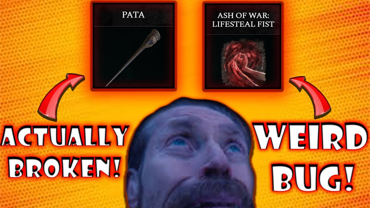 The Pata has a HILARIOUS bug when combined with this Ash Of War... (Elden Ring INVASIONS)