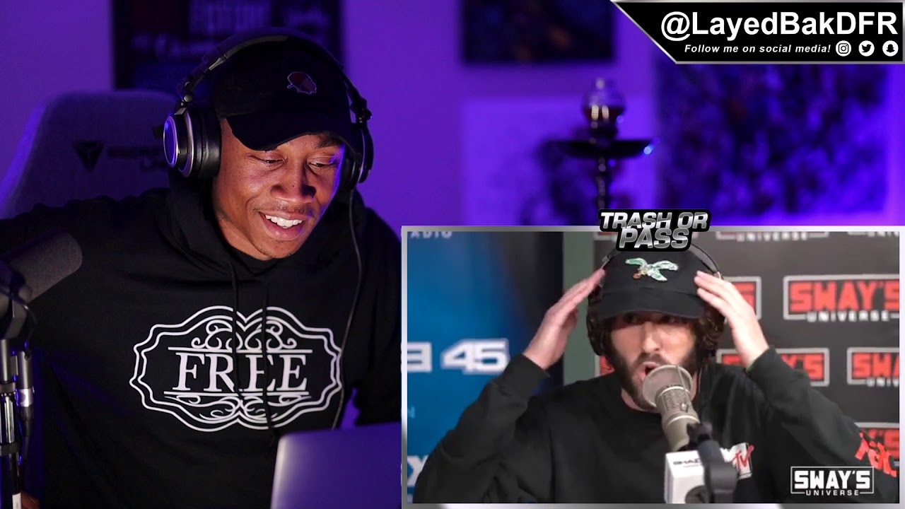 TRASH or PASS! Lil Dicky (Sway In The Morning Freestyle) [REACTION!!]