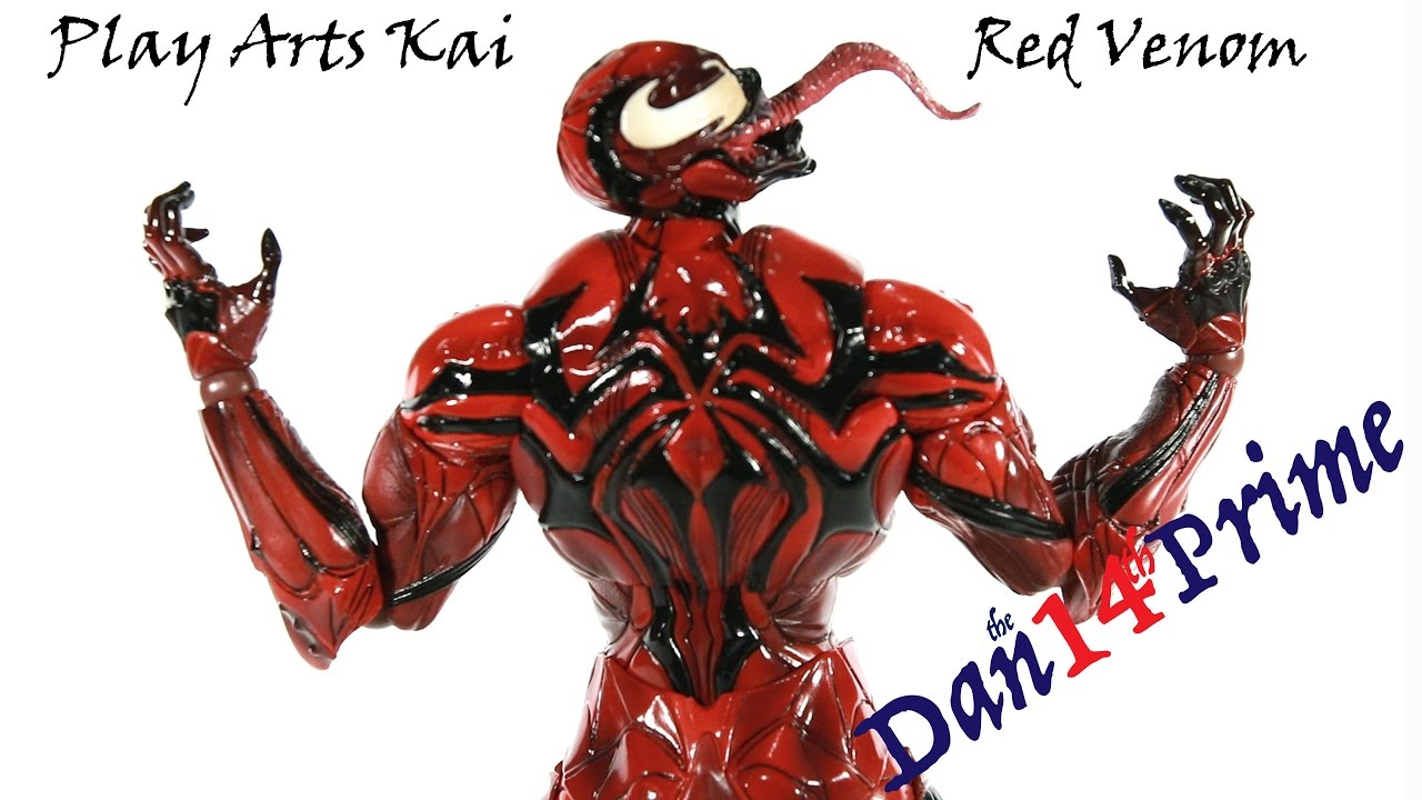 Red Venom Carnage Play Arts Kai PAK Square Enix Marvel Universe Limited Figure